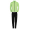 uhlsport Essential Classic Trainingsanzug Kinder flash gr&uuml;n/schwarz 164