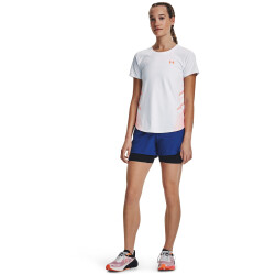 UNDER ARMOUR Iso-Chill Laser T-Shirt Damen 100 - white/reflective XS