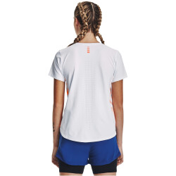 UNDER ARMOUR Iso-Chill Laser T-Shirt Damen 100 - white/reflective XS