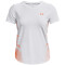 UNDER ARMOUR Iso-Chill Laser T-Shirt Damen 100 - white/reflective XS