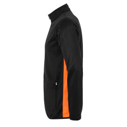 uhlsport Essential Classic Trainingsanzug Kinder schwarz/fluo orange 164