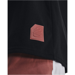 UNDER ARMOUR Curry 30 Heavyweight T-Shirt Herren 001 - black/red fusion S