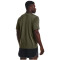 UNDER ARMOUR Tech Vent kurzarm Trainingsshirt Herren 390 - marine od green/black XS