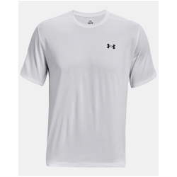 UNDER ARMOUR Tech Vent kurzarm Trainingsshirt Herren 100 - white/black S