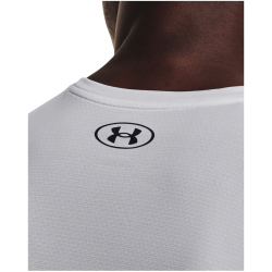 UNDER ARMOUR Tech Vent kurzarm Trainingsshirt Herren 100 - white/black M
