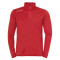 uhlsport Essential 1/4-Zip Trainings-Top rot/weiß M