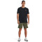 UNDER ARMOUR PEAK Woven Shorts Herren 390 - marine od green/black S