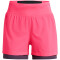UNDER ARMOUR Run Stamina 2-in-1-Shorts Damen 683 - pink shock/tux purple/reflective M