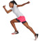 UNDER ARMOUR Run Stamina 2-in-1-Shorts Damen 683 - pink shock/tux purple/reflective M