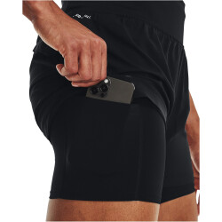 UNDER ARMOUR Run Stamina 2-in-1-Shorts Damen 001 - black/black/reflective M