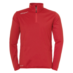 uhlsport Essential 1/4-Zip Trainings-Top rot/wei&szlig; 164