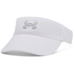 UNDER ARMOUR Blitzing Visor Damen 100 - white/halo gray