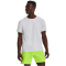 UNDER ARMOUR Iso-Chill Laser Heat kurzarm Laufshirt Herren 101 - white/white/reflective S