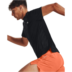 UNDER ARMOUR Iso-Chill Laser Heat kurzarm Laufshirt Herren 001 - black/black/reflective S