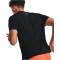 UNDER ARMOUR Iso-Chill Laser Heat kurzarm Laufshirt Herren 001 - black/black/reflective S