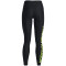UNDER ARMOUR HeatGear lange Leggings Damen 002 - black/lime surge M