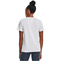 UNDER ARMOUR Seamless Stride kurzarm Laufshirt Damen 100 - white/white/reflective L