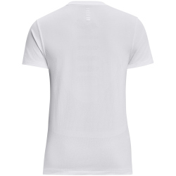 UNDER ARMOUR Seamless Stride kurzarm Laufshirt Damen 100 - white/white/reflective L