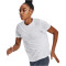 UNDER ARMOUR Seamless Stride kurzarm Laufshirt Damen 100 - white/white/reflective L