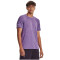 UNDER ARMOUR Seamless Stride kurzarm Laufshirt Herren 571 - retro purple/reflective L