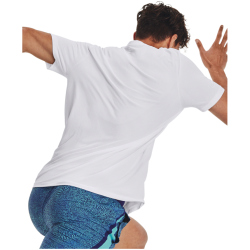 UNDER ARMOUR Seamless Stride kurzarm Laufshirt Herren 100 - white/reflective L