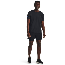 UNDER ARMOUR Seamless Stride kurzarm Laufshirt Herren 001 - black/reflective S