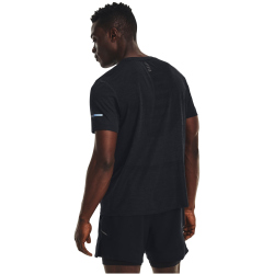 UNDER ARMOUR Seamless Stride kurzarm Laufshirt Herren 001 - black/reflective L