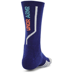 3er Pack UNDER ARMOUR HeatGear halbhohe Socken Kinder 468 - sonar blue/white/halo gray XS (30-34)
