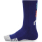 3er Pack UNDER ARMOUR HeatGear halbhohe Socken Kinder 468 - sonar blue/white/halo gray XS (27.5-31)