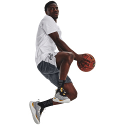 UNDER ARMOUR Curry Splash 9" Shorts Herren 012 - pitch gray/black XL