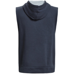 UNDER ARMOUR Curry &auml;rmelloser Fleece-Hoodie Herren 044 - downpour gray/harbor blue M