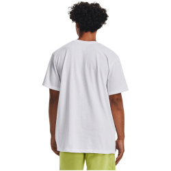 UNDER ARMOUR Heavyweight Logo T-Shirt Herren 100 - white/black XS
