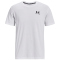 UNDER ARMOUR Heavyweight Logo T-Shirt Herren 100 - white/black XS