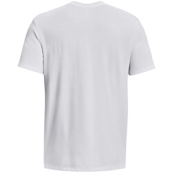 UNDER ARMOUR Heavyweight Logo T-Shirt Herren 100 - white/black S