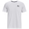 UNDER ARMOUR Heavyweight Logo T-Shirt Herren 100 - white/black S
