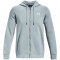 UNDER ARMOUR Essential Fleece Kapuzenjacke Herren 465 - harbor blue/white XL