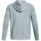 UNDER ARMOUR Essential Fleece Kapuzenjacke Herren 465 - harbor blue/white XL