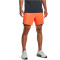 UNDER ARMOUR Vanish Woven 2in1 Shorts Herren 866 - orange blast/black/white XL