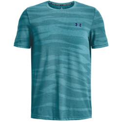UNDER ARMOUR Seamless Wave kurzarm Trainingsshirt Herren...