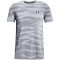 UNDER ARMOUR Seamless Wave kurzarm Trainingsshirt Herren 011 - mod gray/black S
