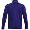 UNDER ARMOUR 1/4-Zip Sweatshirt Herren 468 - sonar blue/black XL