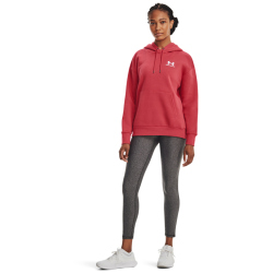 UNDER ARMOUR Essential Fleece Hoodie Damen 638 - chakra/white S