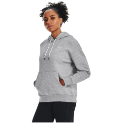 UNDER ARMOUR Essential Fleece Hoodie Damen 011 - mod gray...