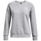 UNDER ARMOUR Essential Fleece Sweatshirt Damen 011 - mod gray light heather/white XS