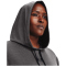 UNDER ARMOUR Rival Terry Hoodie Damen 010 - jet gray/mod gray/black 1X
