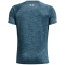 UNDER ARMOUR Tech Twist kurzarm Trainingsshirt Jungen 414 - static blue/still water/gray mist S (127-137 cm)