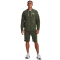 UNDER ARMOUR Rival Terry Sweatjacke Herren 390 - marine od green/onyx white XS