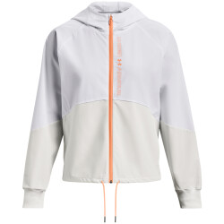 UNDER ARMOUR Woven Jacke Damen 100 - white/gray...