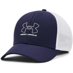 UNDER ARMOUR Iso-Chill Driver Mesh Golf Cap Herren 410 - midnight navy/white M/L