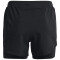 UNDER ARMOUR Fly-By Elite 2in1 Shorts Damen 002 - black/black/reflective XS